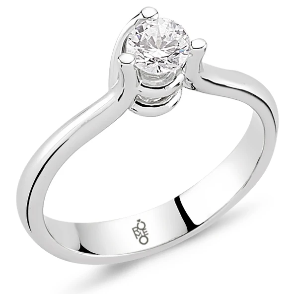 0.50 Ct Tektaş Pırlanta Yüzük  RM30060 ürün görseli 1