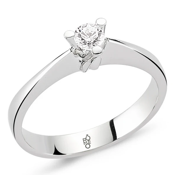 Harem Altın Romeo Pırlanta 0.30 Ct Tektaş Yüzük RM30066 ürün görseli 1