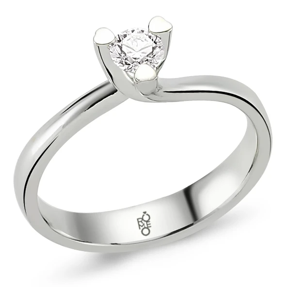 Harem Altın 0.50 Ct Tektaş Pırlanta Yüzük  RM10014 ürün görseli 1