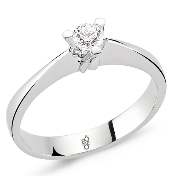 Harem Altın Romeo Pırlanta 0.22 Ct Tektaş Yüzük RM20051 ürün görseli 1