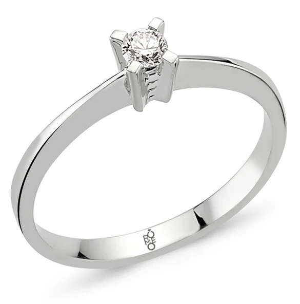 Harem Altın Romeo Pırlanta 0.20 Ct Tektaş Yüzük RM20031 ürün görseli 1