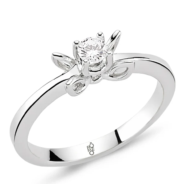 Harem Altın 0.50 Ct Tektaş Pırlanta Yüzük  RM30061 ürün görseli 1