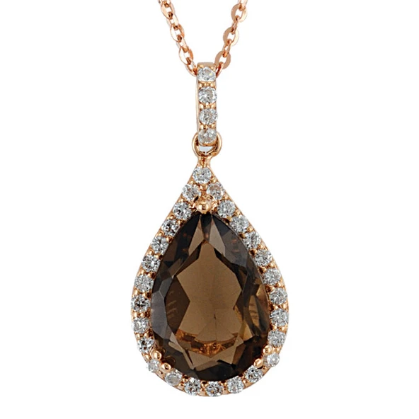 Harem Altın 1.90 Ct Pırlanta Renkli Taşlı Kolye RTKL4 ürün görseli 1