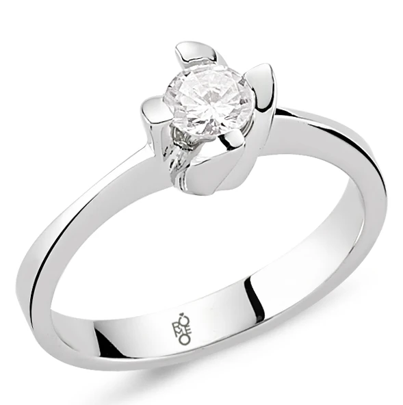 Romeo Pırlanta 0.25 Ct Tektaş Yüzük RM25054 ürün görseli 1