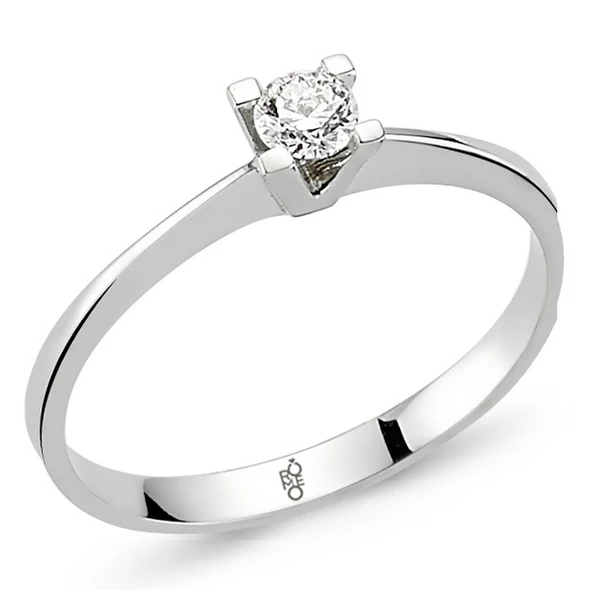 Harem Altın Romeo Pırlanta 0.20 Ct Tektaş Yüzük RM20027 ürün görseli 1