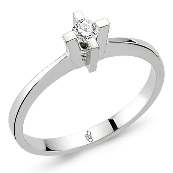 Harem Altın Romeo Pırlanta 0.20 Ct Tektaş Yüzük RM20021 ürün görseli 1