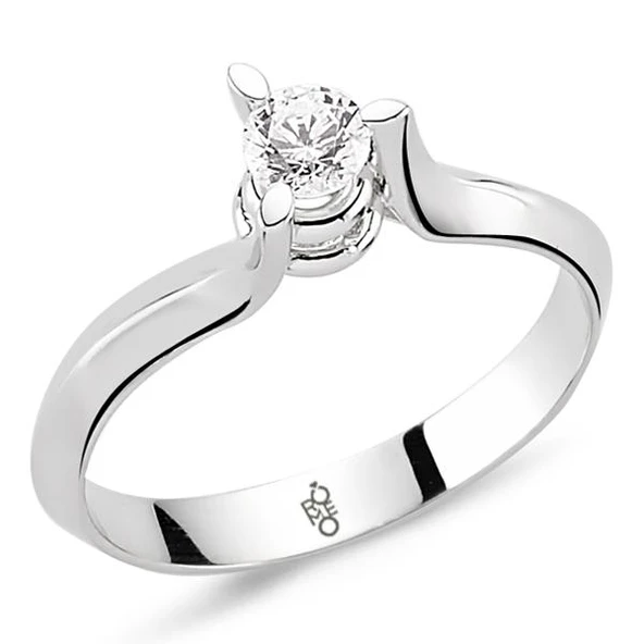 Harem Altın Romeo Pırlanta 0.25 Ct Tektaş Yüzük RM25071 ürün görseli 1