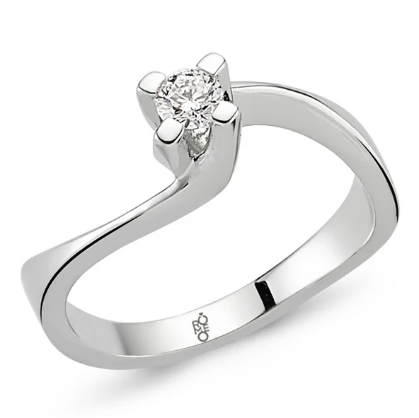 Harem Altın Romeo Pırlanta 0.19 Ct Tektaş Yüzük RM10017 ürün görseli 1