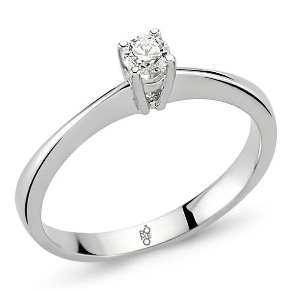 Romeo Pırlanta 0.22 Ct Tektaş Yüzük RM20028 ürün görseli 1