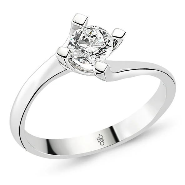 Harem Altın 0.50 Ct Tektaş Pırlanta Yüzük  RMY503 ürün görseli 1