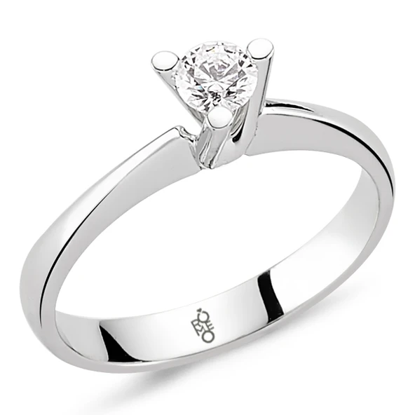 Harem Altın 0.50 Ct Tektaş Pırlanta Yüzük  RM30075 ürün görseli 1
