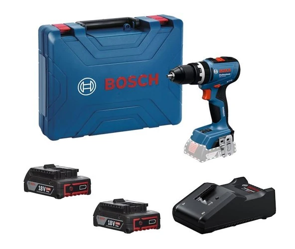 Bosch GSB 18V-65 2x2.0Ah Çift Akülü ürün görseli 1
