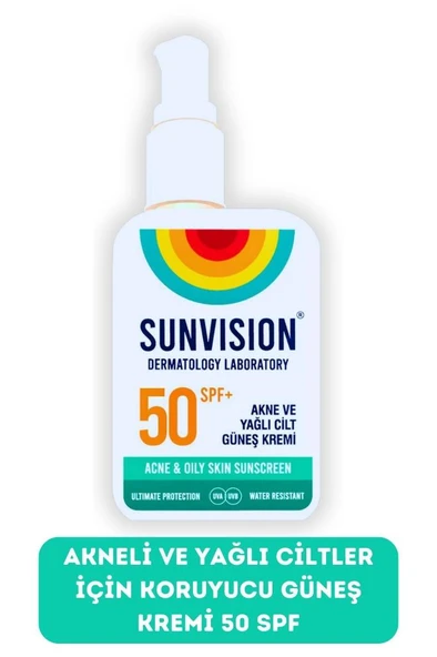 Sunvision AKNE VE YAĞLANMA KARŞITI GÜNEŞ KREMİ 50ml ürün görseli 1