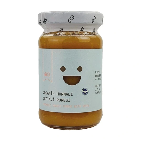 Nessiworld OG Natural Organik Hurmalı Şeftali Püresi 105 Gr ürün görseli 1
