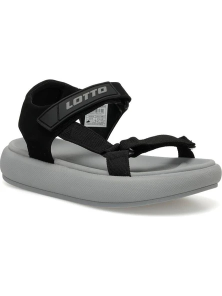 LOTTO SCIROCCO 3FX SİYAH COMFORT CASUAL ANATOMİK SPOR SANDALET ürün görseli 1