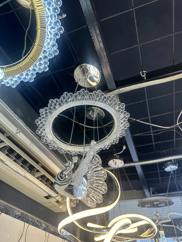 Led avize 3 ışık - Resim 5