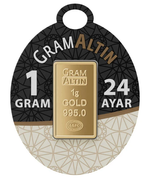 Harem Altın 1 gr 24 Ayar İAR Külçe Altın ürün görseli 1