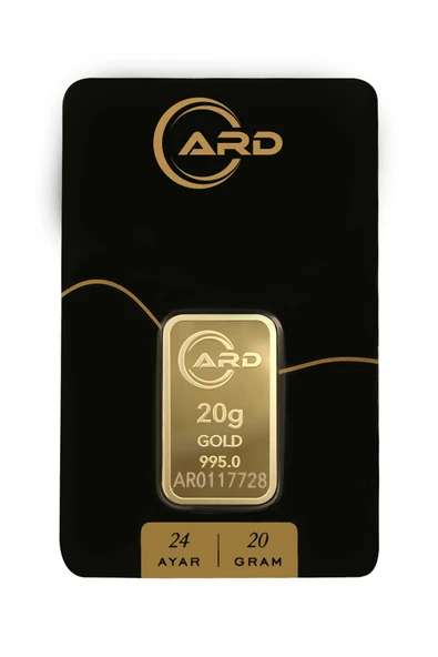Harem Altın 20 gr 24 Ayar ARD Gram Külçe Altın ürün görseli 1
