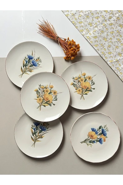 Porser Lily Tuval Pasta Takımı 21cm 6 kişilik 6 Parça TVL6PTPRS1062 ürün görseli 1