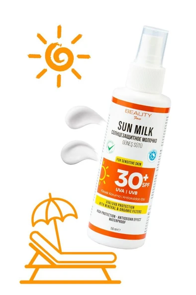Beauty Face 30 SPF Güneş Sütü – 150 ml - Resim 5