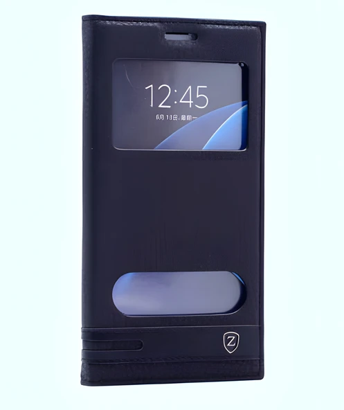 Galaxy A5 2016 Kılıf Pencereli Elite Kapaklı Kılıf ürün görseli 1