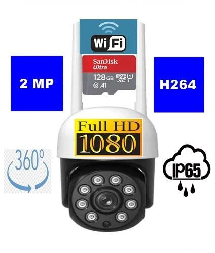 Alpsmart ATS690 128 GB 2MP 360º Wi-Fi Akıllı Dome Kamera Hareket Algılamalı ürün görseli 1