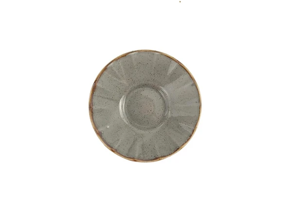 Porland Seasons Koyu Gri Ergonomik Çay Tabağı 11 cm 04ALM003036 ürün görseli 1