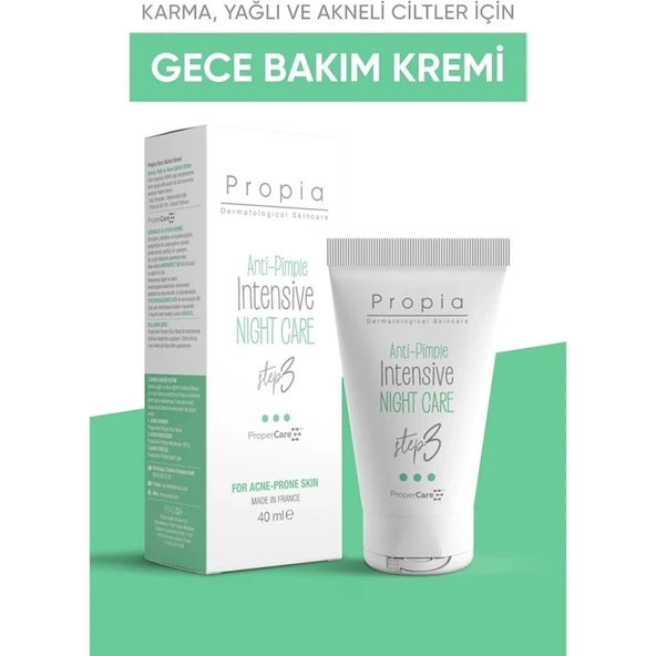 Propia Yoğun Gece Bakım Kremi Step 3 40 ml ürün görseli 1
