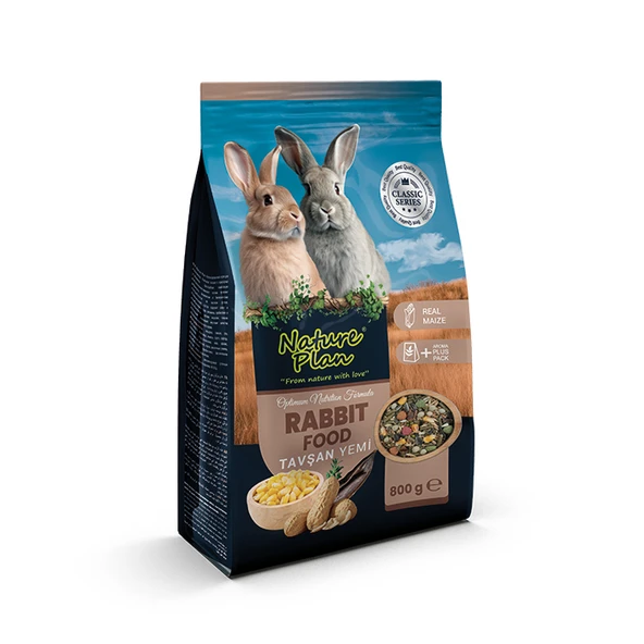 Nature Plan Tavşan Yemi 800 gr ürün görseli 1