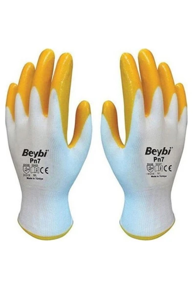 Ersa Sarı Nitril Eldiven Pn7 No 10 ürün görseli 1
