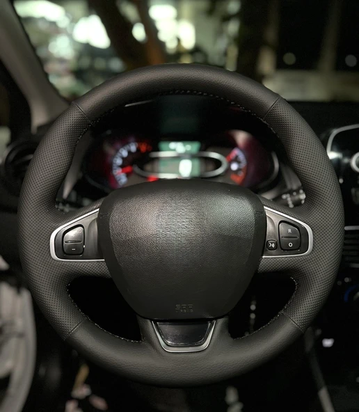 Clio 4 FAZ 2 Araca Özel Direksiyon Kılıfı AÇIKLAMAYI OKUYUN ürün görseli 1