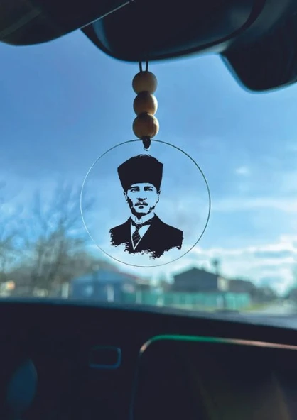 Dikiz Aynası Süsü Mustafa Kemal Atatürk Portresi ürün görseli 1