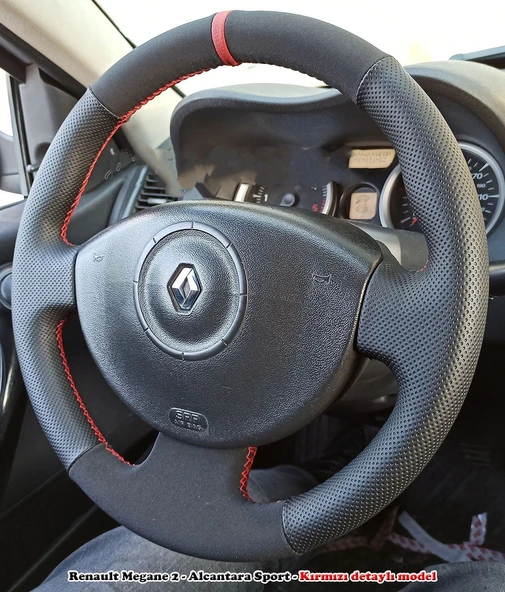 Megane 2 Araca Özel Direksiyon Kılıfı ürün görseli 1