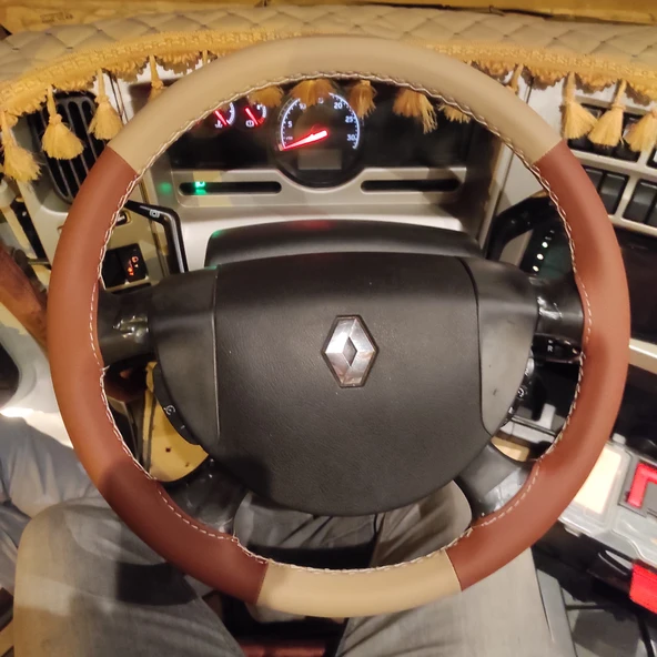 Renault Tır Direksiyon Kılıfı Kahverengi ürün görseli 1