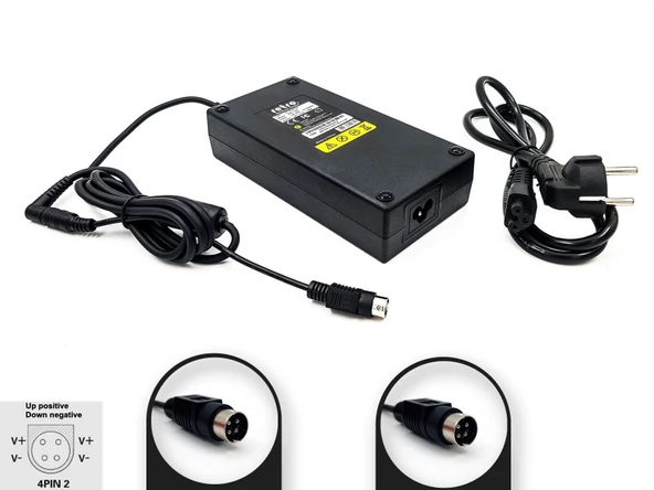 24V 2A 48W 4-Pin DIN Erkek 4PIN2 Adaptör RETRO ürün görseli 1