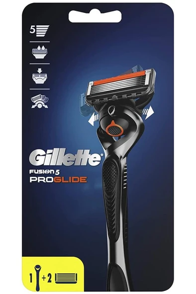 Gillette Fusion 5 Proglide Flexball 2 Başlıklı Tıraş Bıçağı ürün görseli 1