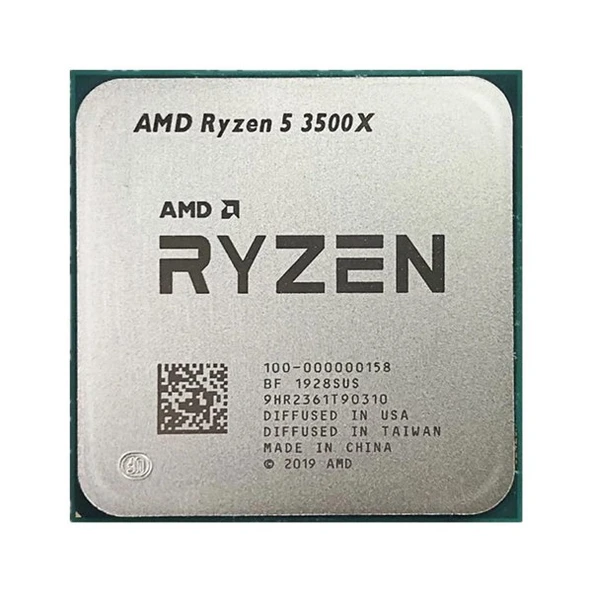 AMD RYZEN 5 3500X 35MB 6çekirdekli VGA YOK AM4 65w Kutusuz+Fansız ürün görseli 1