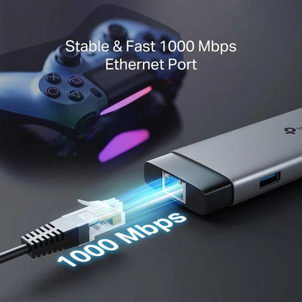 TP-LINK UH9120C 4K USB Type-C 9in1 Dock - Resim 7