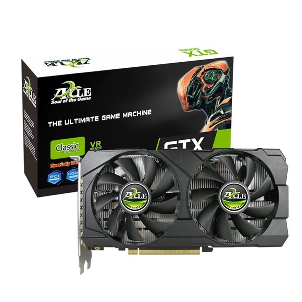 AXLE GTX1660TI 6GB AX-GTX1660TI/6GD6P2DIP GDDR6 192bit HDMI DP PCIe 16X v3.0 ürün görseli 1
