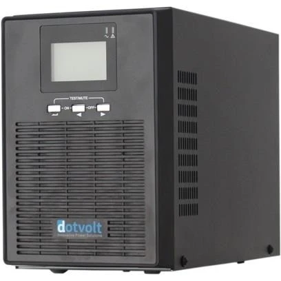 DOTVOLT 1KVA MN1KVA ONLINE 1/1F LCD EKRAN TOWER UPS 2x 12V 9 Amper ürün görseli 1