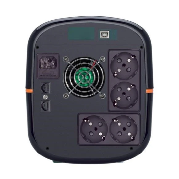 TUNÇMATİK 1500VA DIGITECH ECO TSK3672 LINE INTERACTIVE LED EKRAN UPS - Resim 3