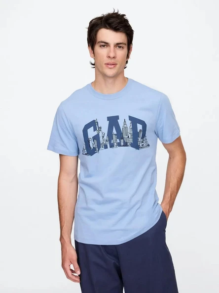 GAP 745022000 V-Gap Nyc Skyline Erkek Tişört ürün görseli 1