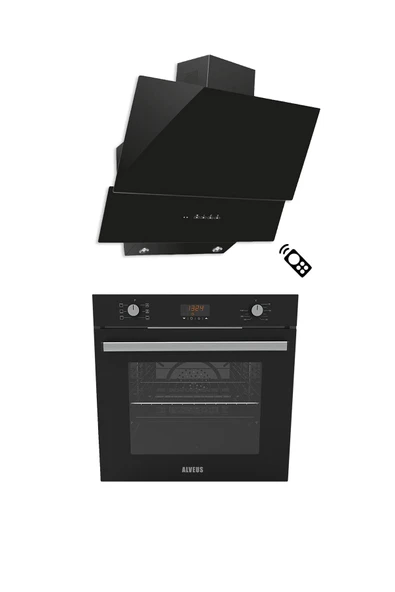 ALVEUS MAJESTIC SİYAH 2'Lİ ANKASTRE SET (MFA 627 - MOD 3000) ürün görseli 1
