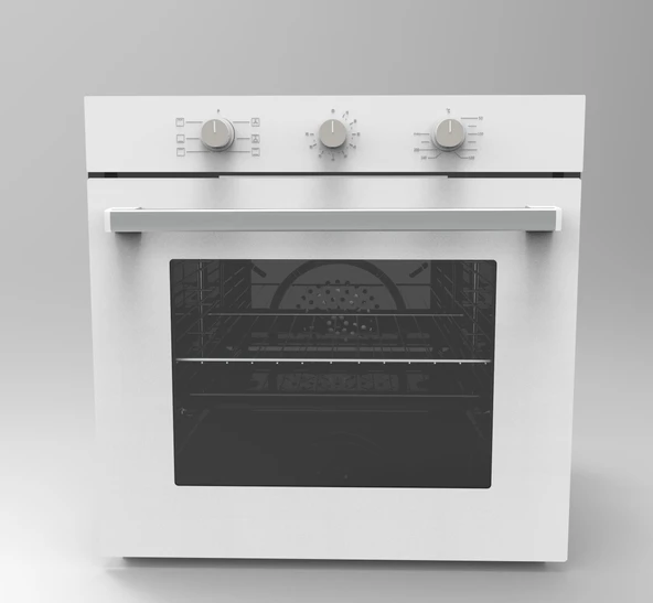 ALVEUS MFA 614 BEYAZ (TURBO FAN) ANKASTRE FIRIN ürün görseli 1