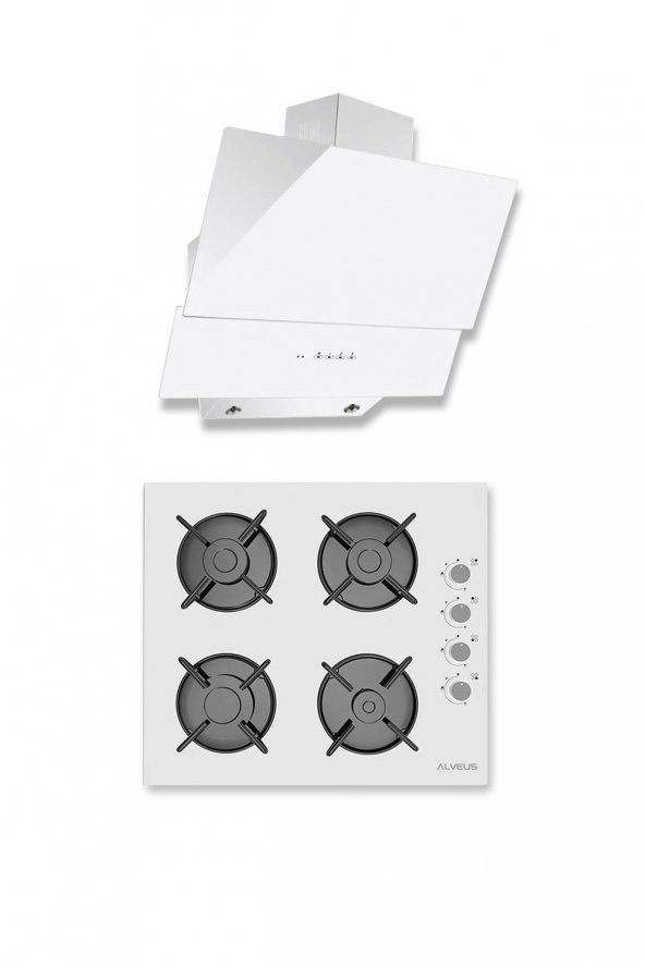 ALVEUS PURE BEYAZ  2Lİ ANKASTRE SET (GLS 640 - MOD 3000) ürün görseli 1