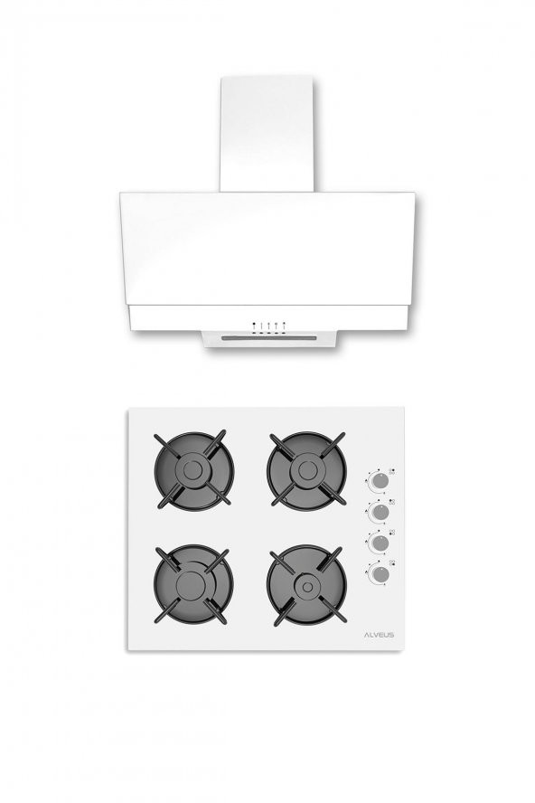 ALVEUS STAR BEYAZ 2Lİ ANKASTRE SET (GLS 640 - F17) ürün görseli 1