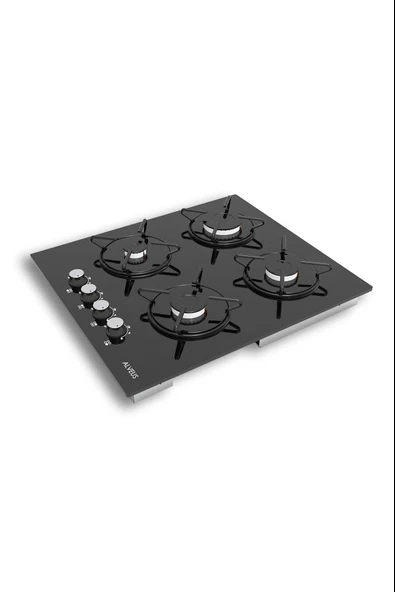 Alveus Gls 640 Siyah Cam Ankastre Ocak ürün görseli 1