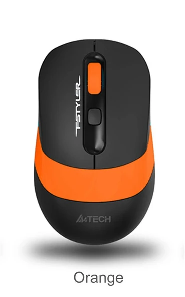 A4 Tech Fg10 Turuncu Nano Kablosuz Optik 2000 Dpı Mouse - Resim 2