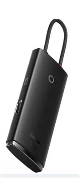 Baseus Lite 5in1 Multifonksiyonel Type-C Hub Dock Station (WKQX040001) ürün görseli 1