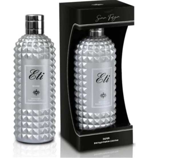 Eti BOUTIQUE Silver Cam Şişe Kolonya 300ml ürün görseli 1